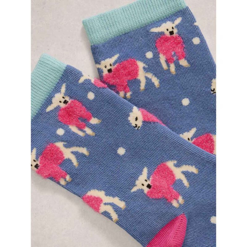 White Stuff Fluffy Ankle Sock image number 1